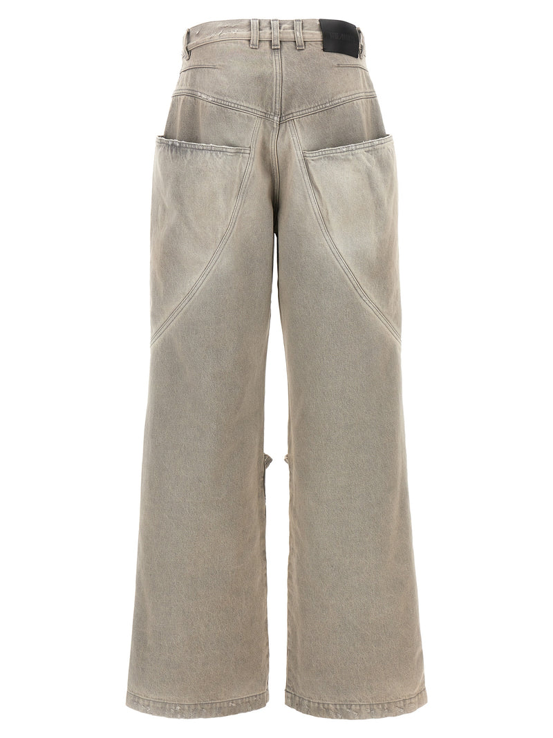 The Attico Used Effect Jeans | Urbalenti™ NYC