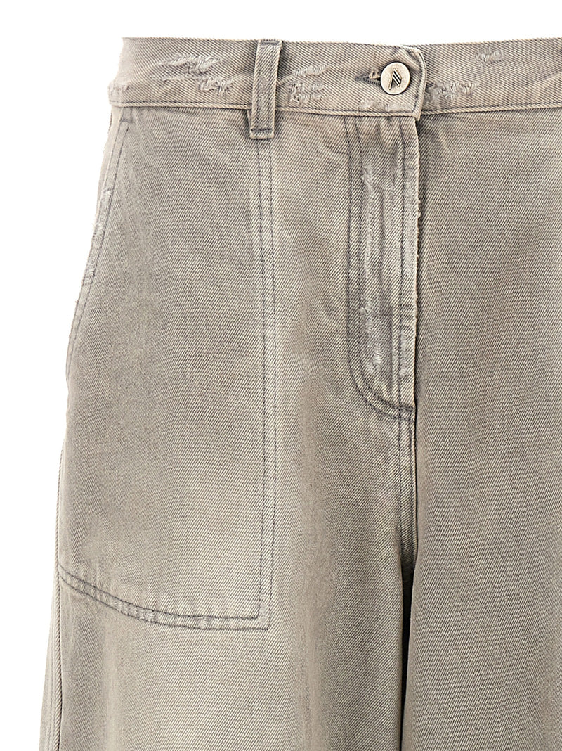 The Attico Used Effect Jeans | Urbalenti™ NYC