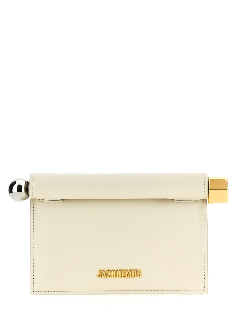 Jacquemus La Petite Pochette Rond Carré Clutch | Urbalenti™ NYC