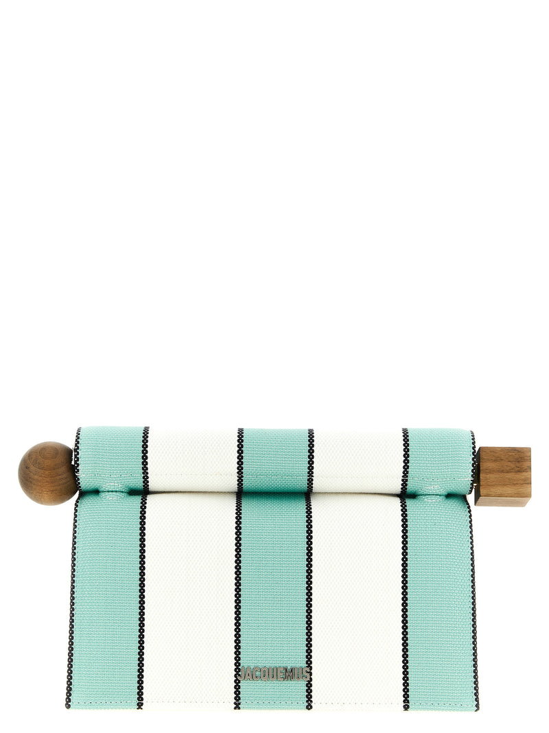 Jacquemus La Pochette Rond Carré Clutch | Urbalenti™ NYC