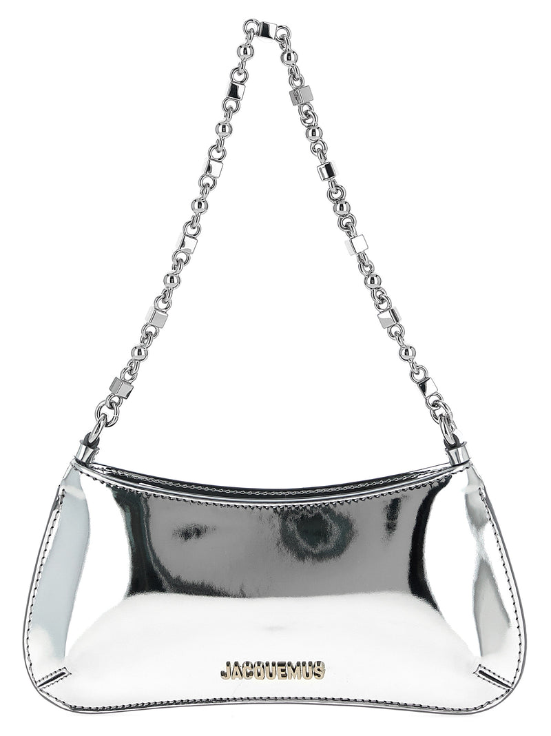 Jacquemus Le Petit Bisou Chaine Shoulder Bag | Urbalenti™ NYC