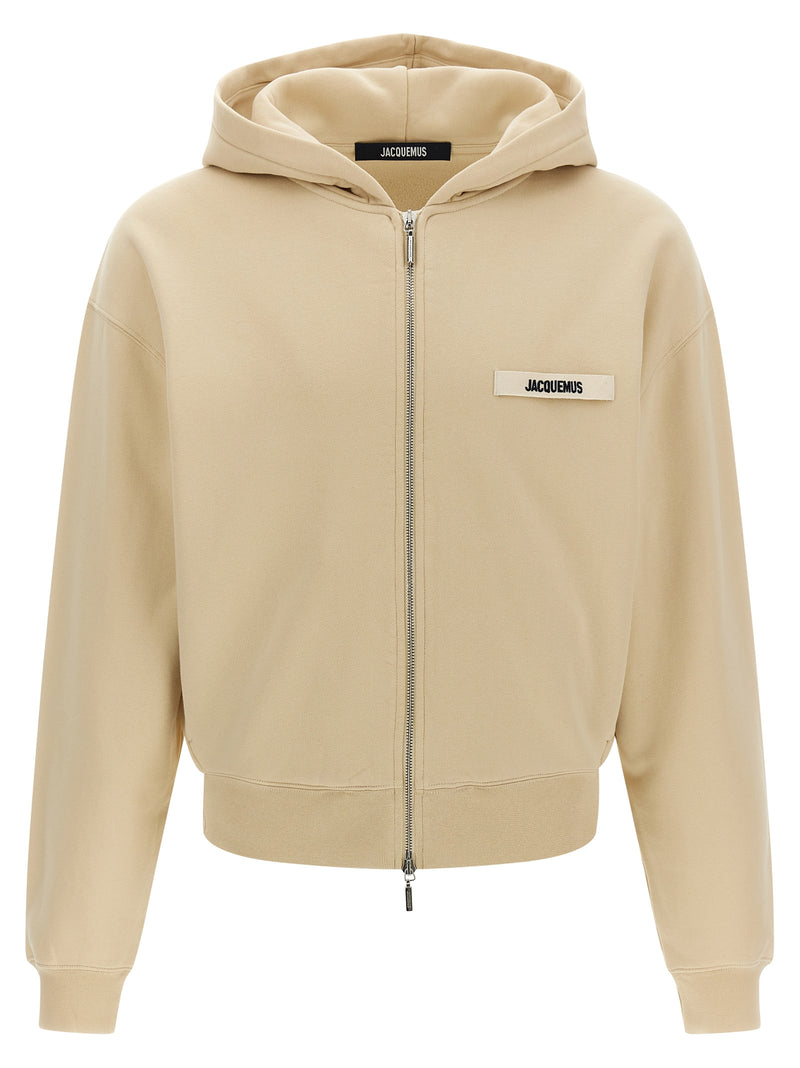 Jacquemus Jacquemus Le Hoodie Grip Gros Grain Hoodie