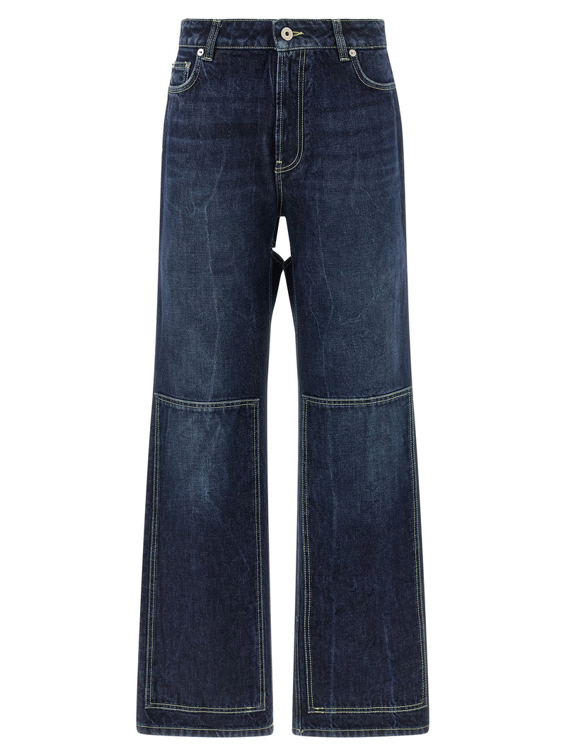 Jean Paul Gaultier Jean Paul Gaultier The Blue Cut-out Jeans