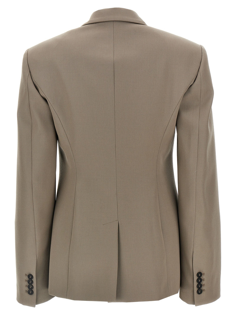 The Attico Single-breasted Wool Blazer | Urbalenti™ NYC