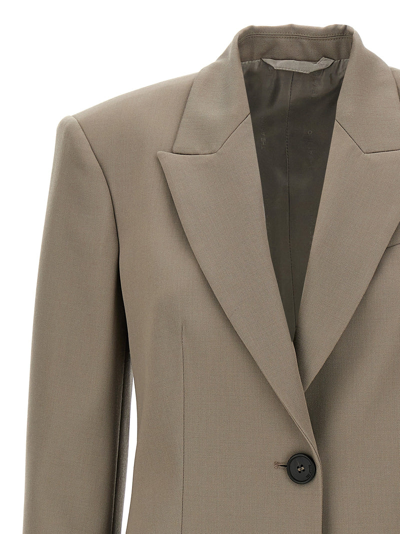 The Attico Single-breasted Wool Blazer | Urbalenti™ NYC