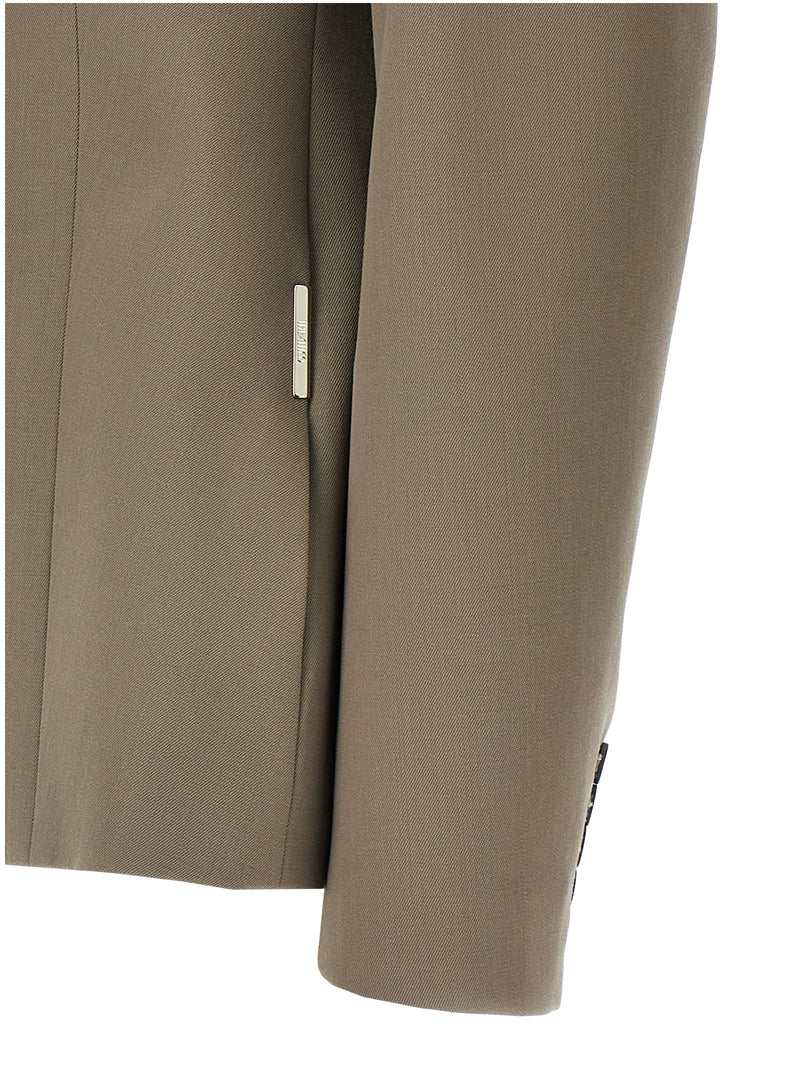 The Attico Single-breasted Wool Blazer | Urbalenti™ NYC