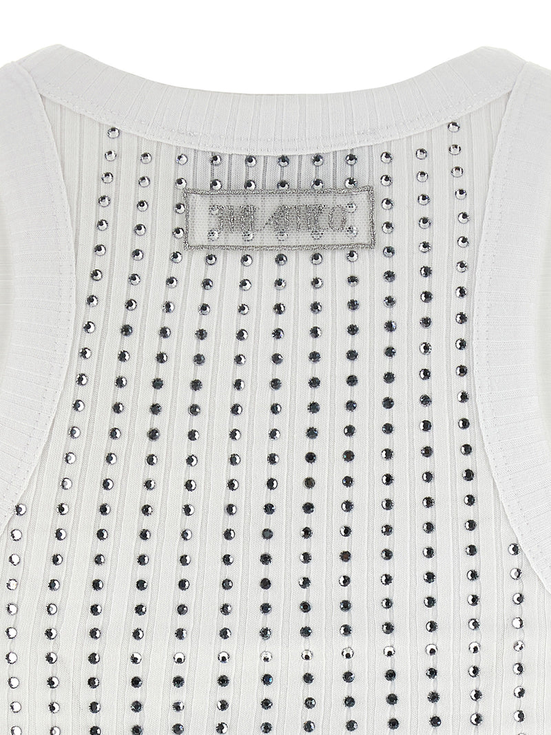 The Attico Rhinestone Top | Urbalenti™ NYC