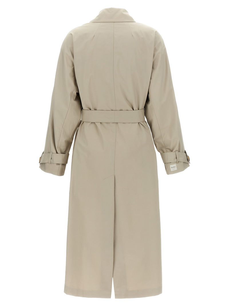 Max Mara The Cube Strench Trench Coat | Urbalenti™ NYC