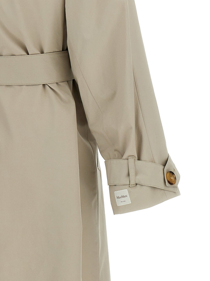 Max Mara The Cube Strench Trench Coat | Urbalenti™ NYC