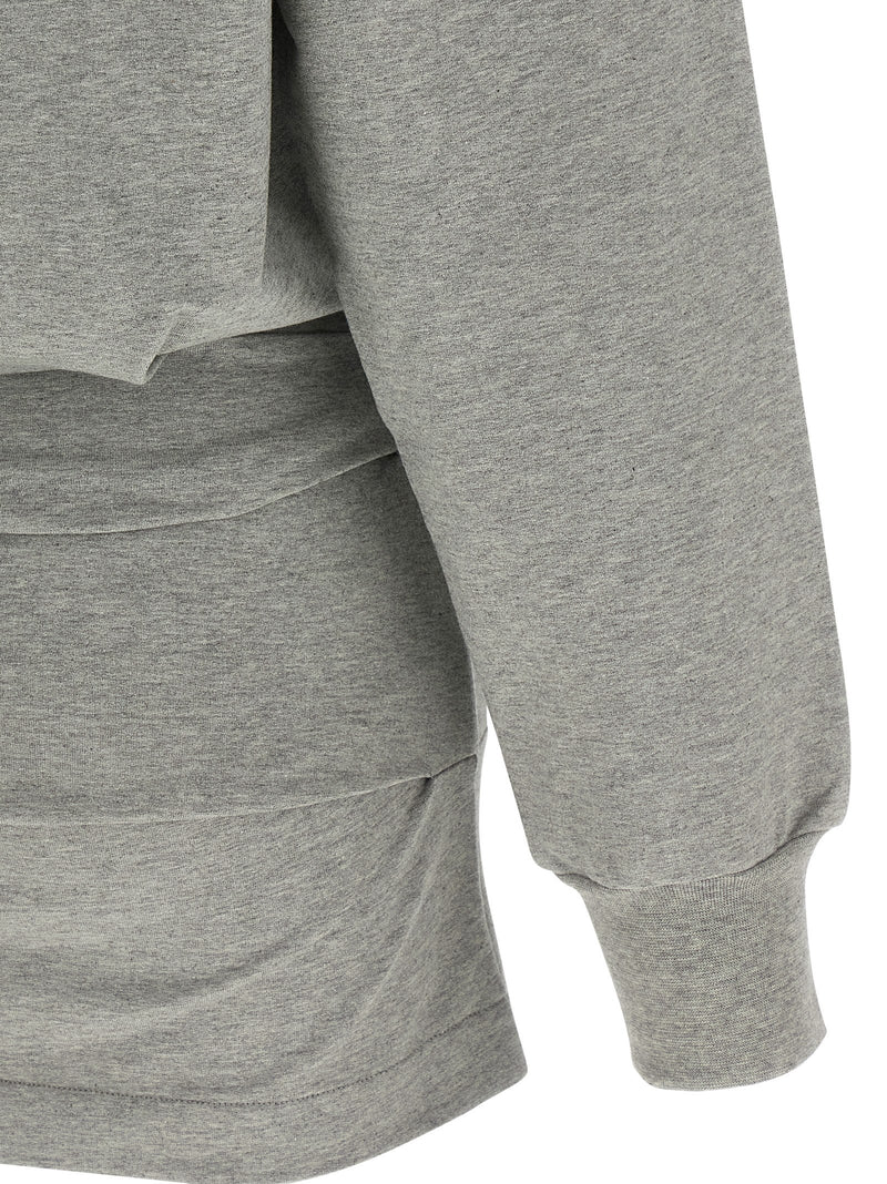 The Attico The Attico Draped Mini Dress