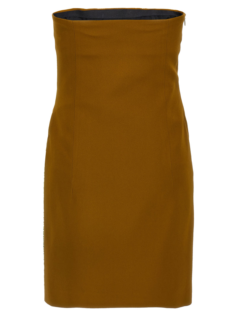 The Attico The Attico Sequin Insert Dress