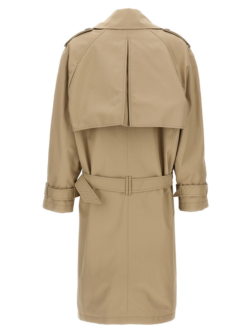 The Attico Cotton Trench Coat | Urbalenti™ NYC