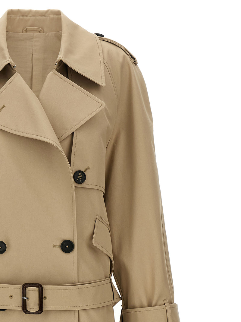 The Attico Cotton Trench Coat | Urbalenti™ NYC