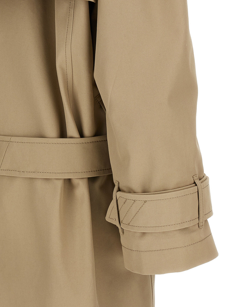 The Attico Cotton Trench Coat | Urbalenti™ NYC