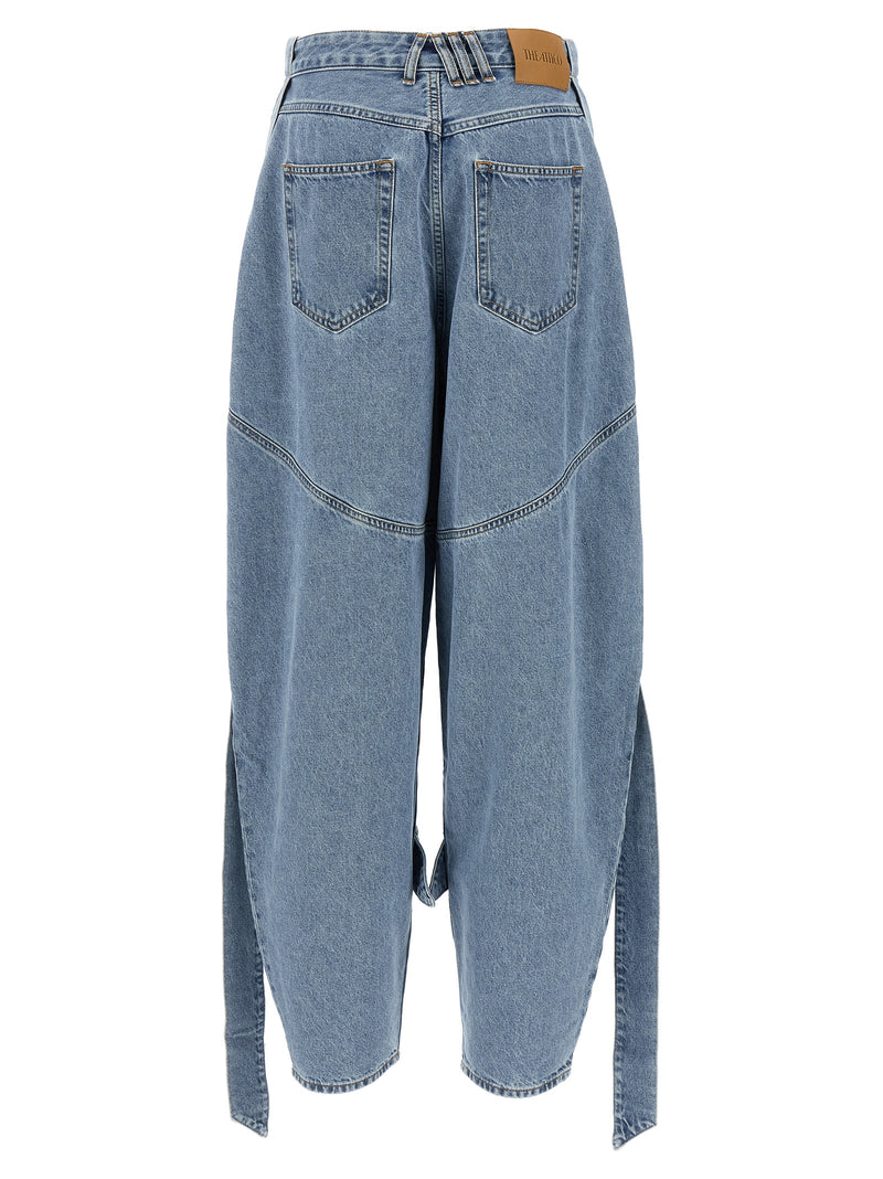 The Attico Tape Jeans | Urbalenti™ NYC