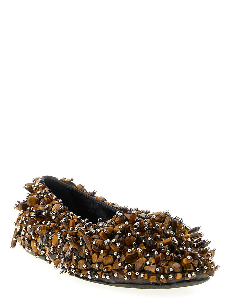 Dries Van Noten Dries Van Noten Beaded Ballet Flats