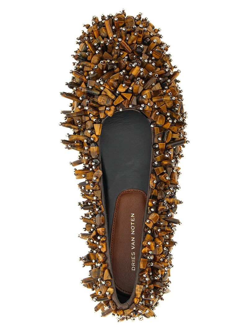 Dries Van Noten Dries Van Noten Beaded Ballet Flats