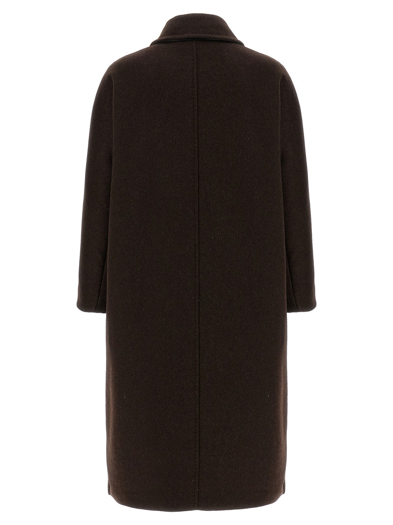 Max Mara Angus Coat - Cashmere Long Sleeve - Style 600001 | Urbalenti™ NYC
