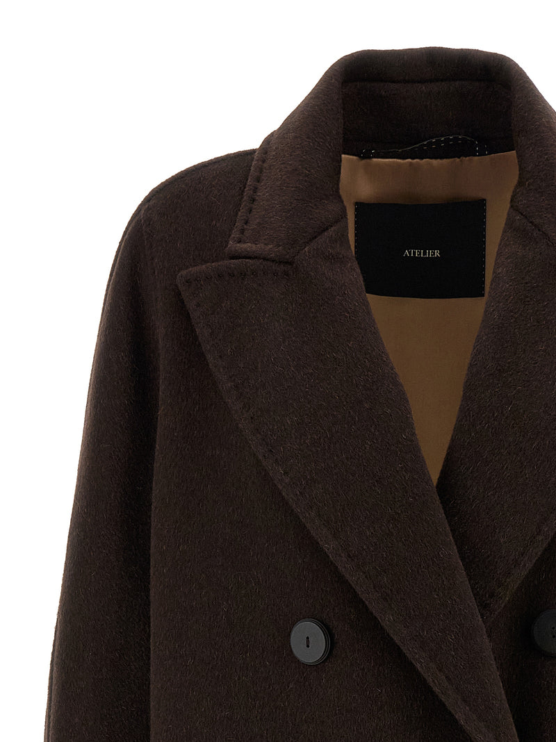 Max Mara Angus Coat - Cashmere Long Sleeve - Style 600001 | Urbalenti™ NYC