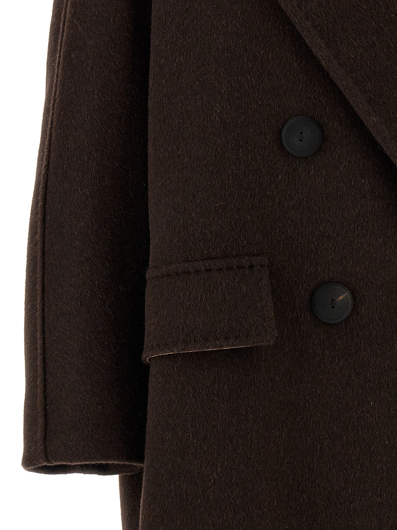 Max Mara Angus Coat - Cashmere Long Sleeve - Style 600001 | Urbalenti™ NYC