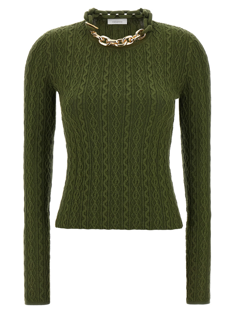 Paco Rabanne Necklace Sweater Variant 1 | Urbalenti™ NYC