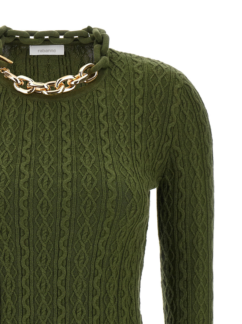 Paco Rabanne Necklace Sweater Variant 1 | Urbalenti™ NYC