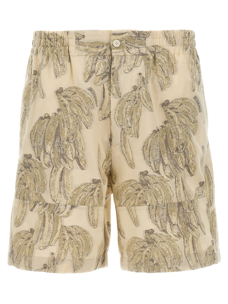 Jacquemus Le Short Aloe Bermuda Shorts | Urbalenti™ NYC