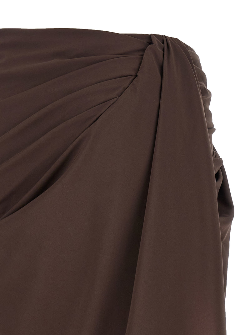 Jacquemus Jacquemus Le Jupe Paréo Midi Skirt