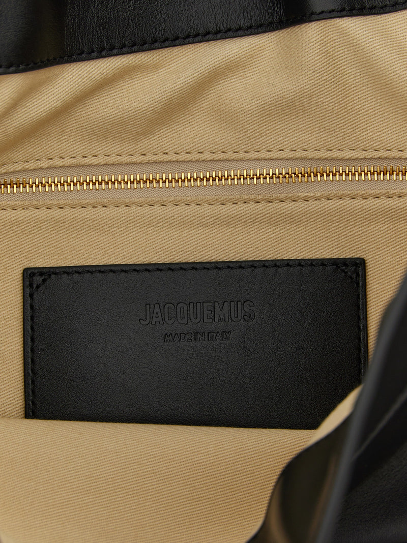 Jacquemus Le Sac Ovalo Shoulder Bag - Leather - Style A08990 | Urbalenti... | Urbalenti™ NYC