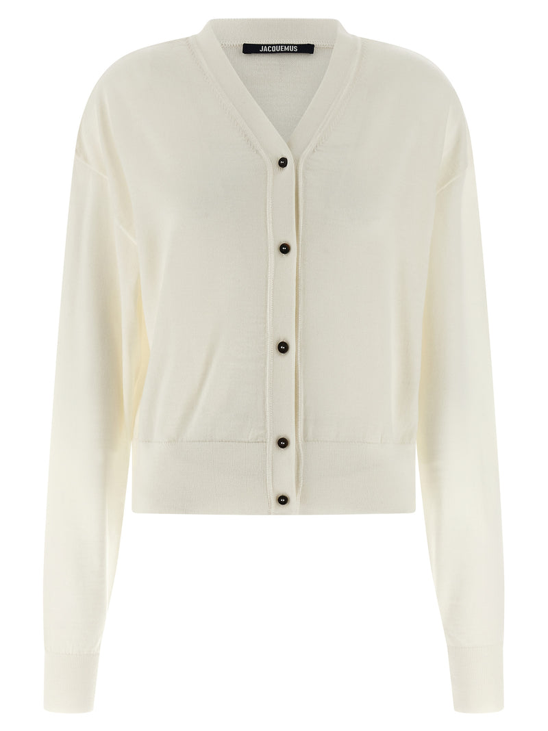 Jacquemus Le Cardigan Brodé Cardigan Variant 2 | Urbalenti™ NYC