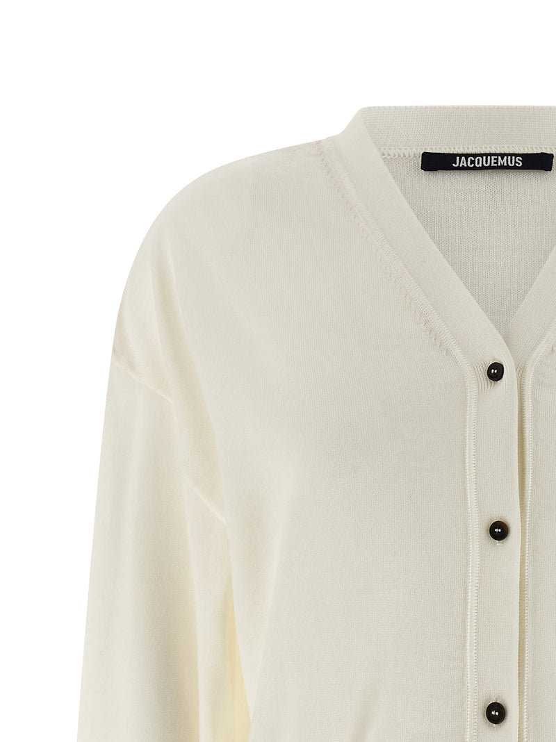 Jacquemus Le Cardigan Brodé Cardigan Variant 2 | Urbalenti™ NYC