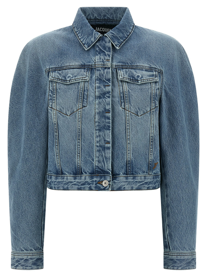 Jacquemus Jacquemus La Veste De-nimes Ovalo Jacket