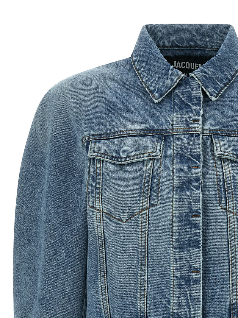 Jacquemus Jacquemus La Veste De-nimes Ovalo Jacket