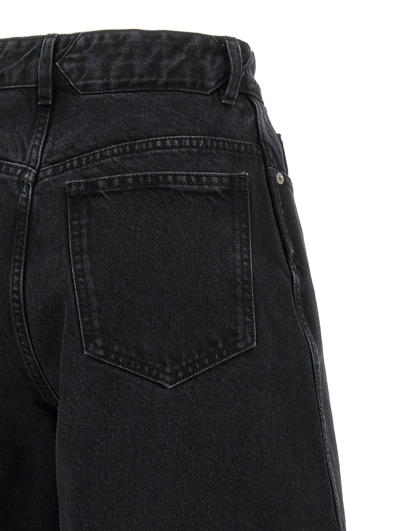 Jacquemus Le De-nîmes Ovalo Jeans - Cotton Logo Embroidery - Style 03999... | Urbalenti™ NYC