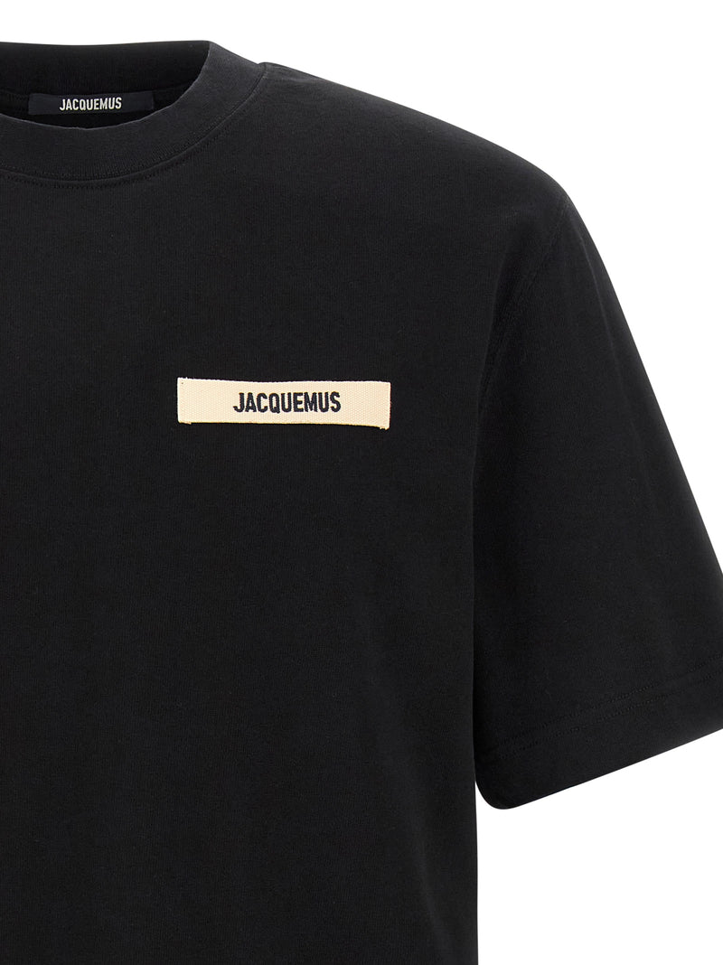 Jacquemus Gros Grain T-Shirt - Cotton Crewneck - Style 226990 | Urbalent... | Urbalenti™ NYC