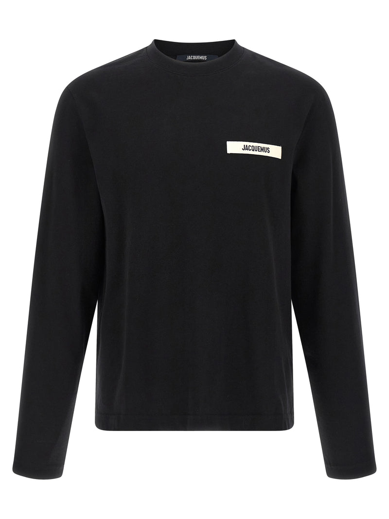Jacquemus Le T-Shirt Gros-grain T-Shirt - Cotton Long Sleeve | Urbalenti... | Urbalenti™ NYC