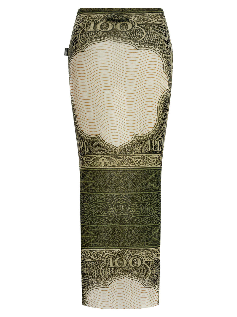 Jean Paul Gaultier Jean Paul Gaultier Re-edition - The Green Cartouche Skirt