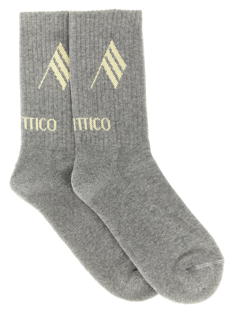 The Attico Calcetines con el logo de The Attico