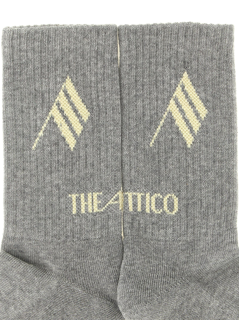 The Attico Calcetines con el logo de The Attico