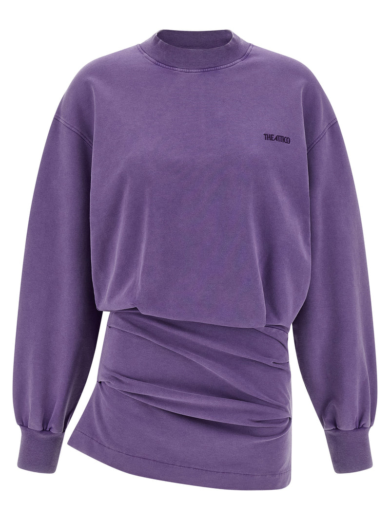 The Attico The Attico Faded Sweatshirt Dress
