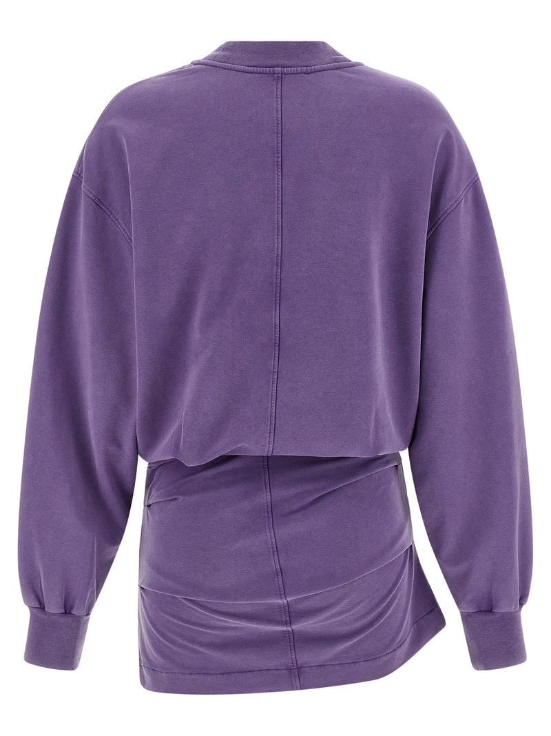 The Attico The Attico Faded Sweatshirt Dress