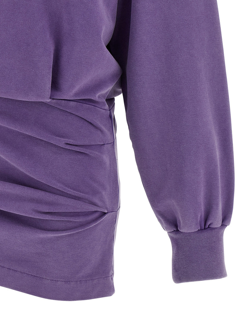 The Attico The Attico Faded Sweatshirt Dress