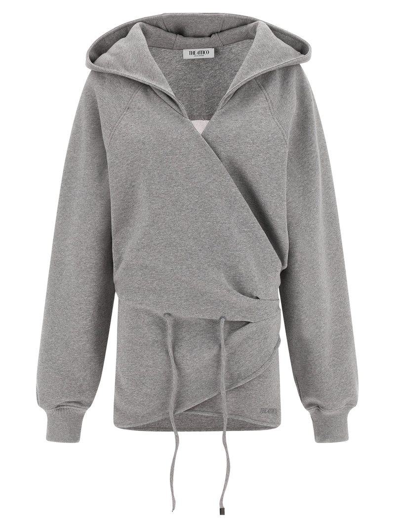 The Attico The Attico Hooded Dress