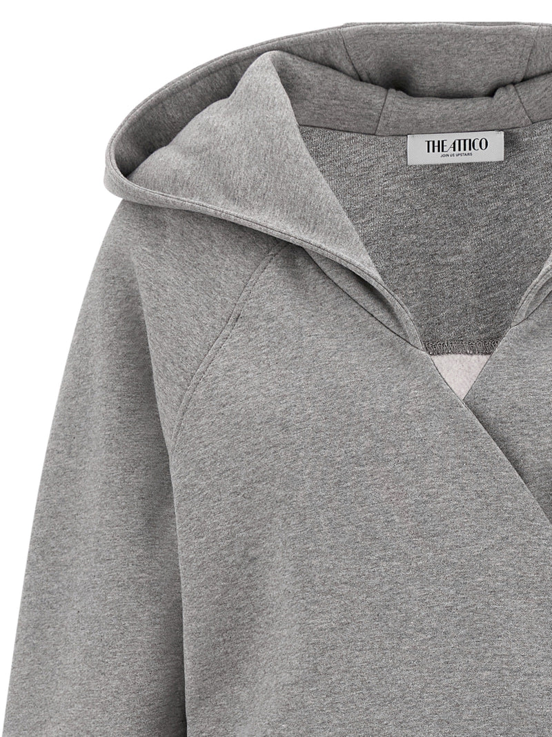 The Attico The Attico Hooded Dress
