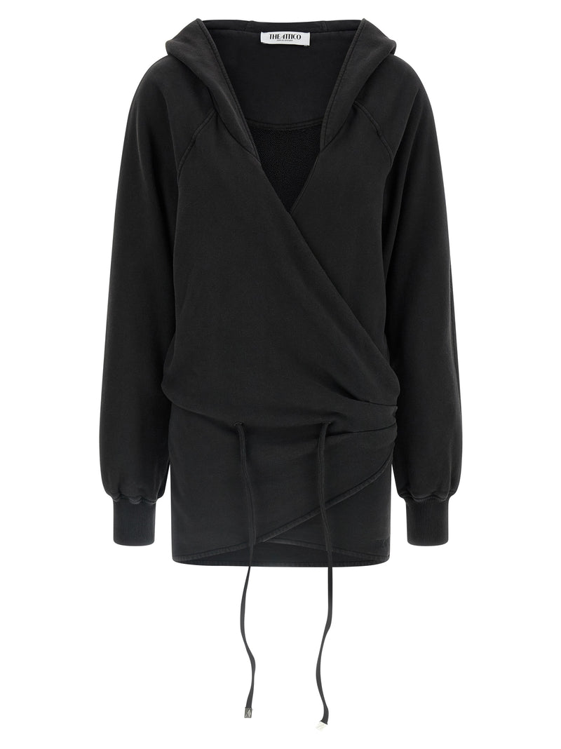 The Attico The Attico Hooded Dress