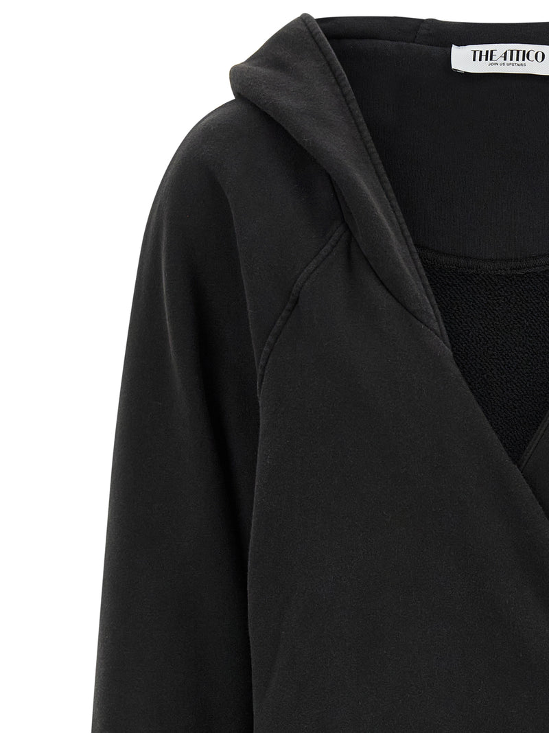 The Attico The Attico Hooded Dress