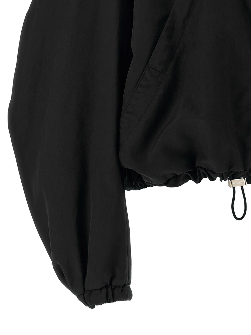 The Attico The Attico Hooded Bomber Jacket
