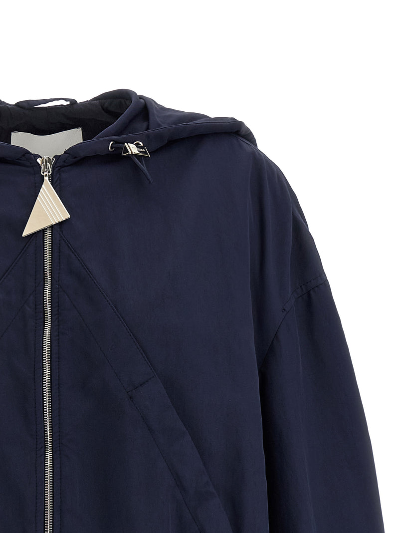 The Attico The Attico Hooded Bomber Jacket