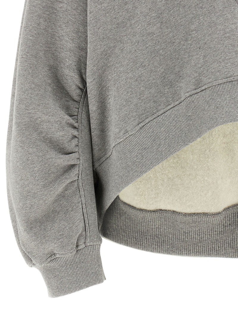 The Attico The Attico Logo Embroidery Sweatshirt