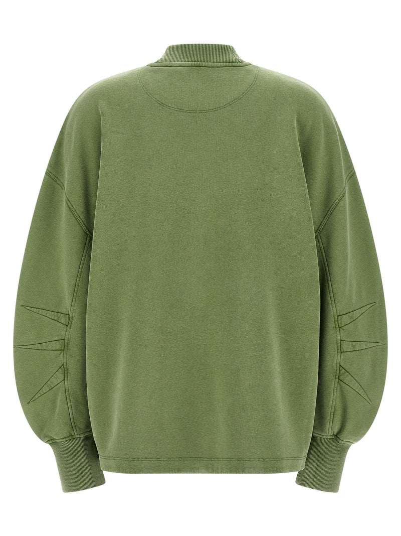The Attico Shaped Slit Sweatshirt | Urbalenti™ NYC